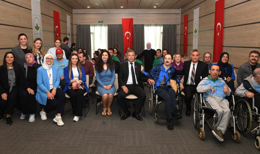 Osmangazi Belediyesi Engelliler Bakım Merkezi OBAM’da eğitim gören Serebral Palsi