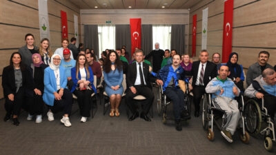 Osmangazi Belediyesi Engelliler Bakım Merkezi OBAM’da eğitim gören Serebral Palsi