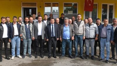 Osmangazi Belediye Başkanı Erkan Aydın, sabahın erken saatlerinde Terminal Taksi