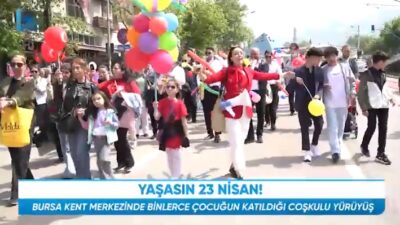 Millet egemenliğinin sembolü 23 Nisan Ulusal Egemenlik ve Çocuk Bayramı,