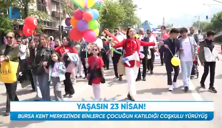 Millet egemenliğinin sembolü 23 Nisan Ulusal Egemenlik ve Çocuk Bayramı,