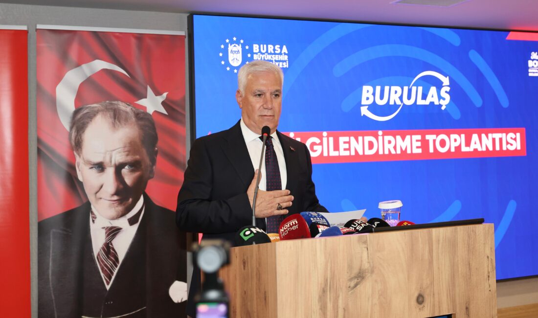 Bursa Büyükşehir Belediye Başkanı Mustafa Bozbey, BURULAŞ ile Demiryol-İş Sendikası