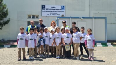 Bursa Büyükşehir Belediyesi'nin ‘Doğa için buluşuyoruz’ temasıyla düzenlediği ‘Çevre Haftası