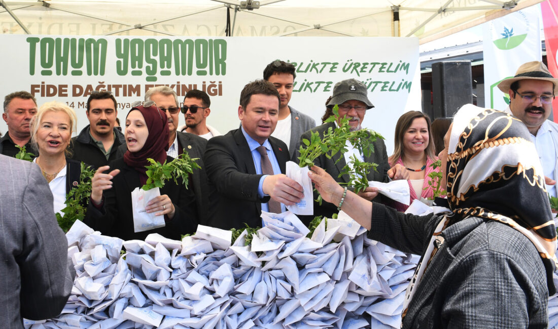 Osmangazi Belediyesi’nden ücretsiz fide dağıtımı Osmangazi Belediyesi, vatandaşları tarımsal üretime teşvik etmek ve sağlıklı gıdaya