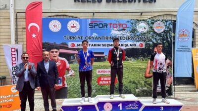 İnegöl Belediye Spor Kulübü oryantiring takımı sporcuları, Çekya’da yapılacak olan