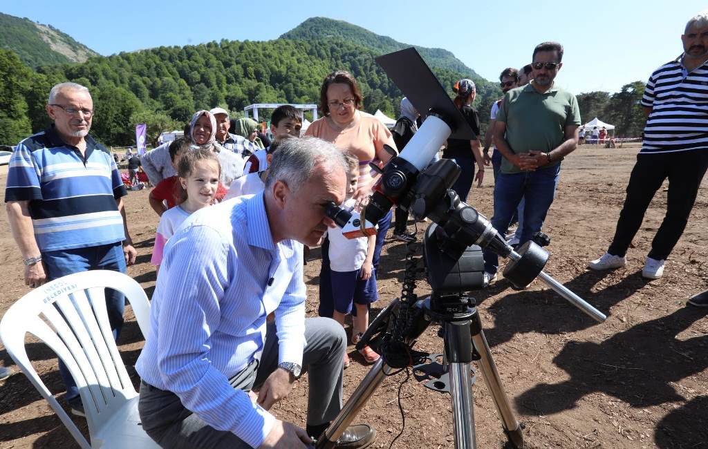 Doğa ve Bilim Meraklıları İnegöl’de Buluştu İnegöl Belediyesi, Türkiye'nin ilk Karanlık Gökyüzü Parkı olan İnegöl'ün Başalan