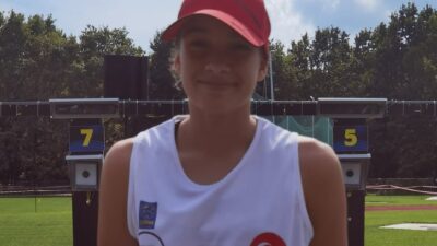 Osmangazi Belediyespor’un milli sporcusu Melis Tuğsem Erim, Litvanya’daki Avrupa Şampiyonası’nda