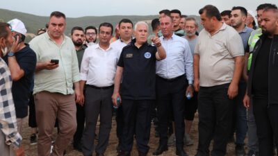 Bursa Büyükşehir Belediye Başkanı Mustafa Bozbey, Harmancık ilçesinde 4 ayrı