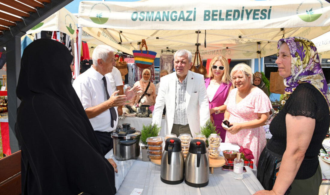Osmangazi Belediyesi’nden kadın girişimcilere tam destek Osmangazi Belediyesi, kadınların üretim ve ekonomiye katılımını teşvik etmek amacıyla