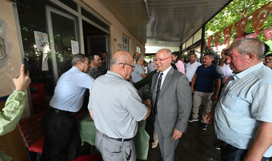 AK Parti Bursa İl Başkanlığı koordinasyonunda, milletvekilleri ve belediye başkanları