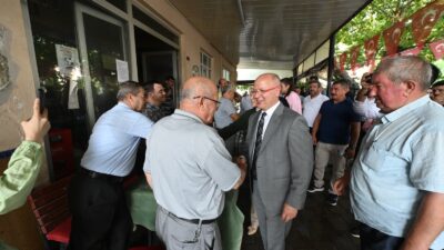 AK Parti Bursa İl Başkanlığı koordinasyonunda, milletvekilleri ve belediye başkanları