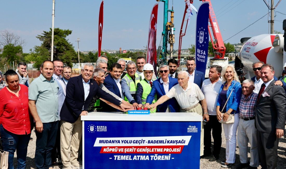 Bursa Büyükşehir Belediyesi, Nilüfer-Osmangazi-Mudanya ilçelerinin kilit noktalarından olan ve Bademli