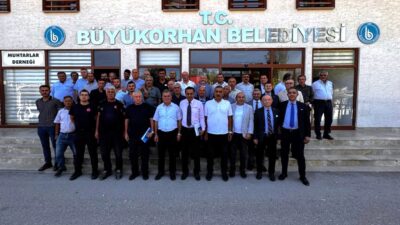 Bursa Büyükşehir Belediyesi tarafından Büyükorhan ilçesindeki muhtarların talep ve önerilerini