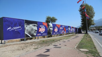 Bursa Büyükşehir Belediyesi, 30 Ağuston Zafer Bayramı öncesinde kentin dört