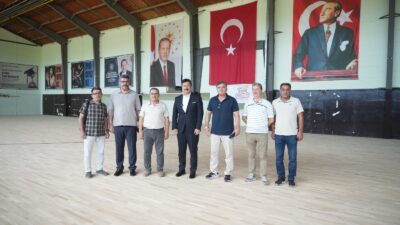 Yenişehir Belediye Başkanı Ercan Özel’in girişimleri sonucu Yenişehir Kapalı Spor