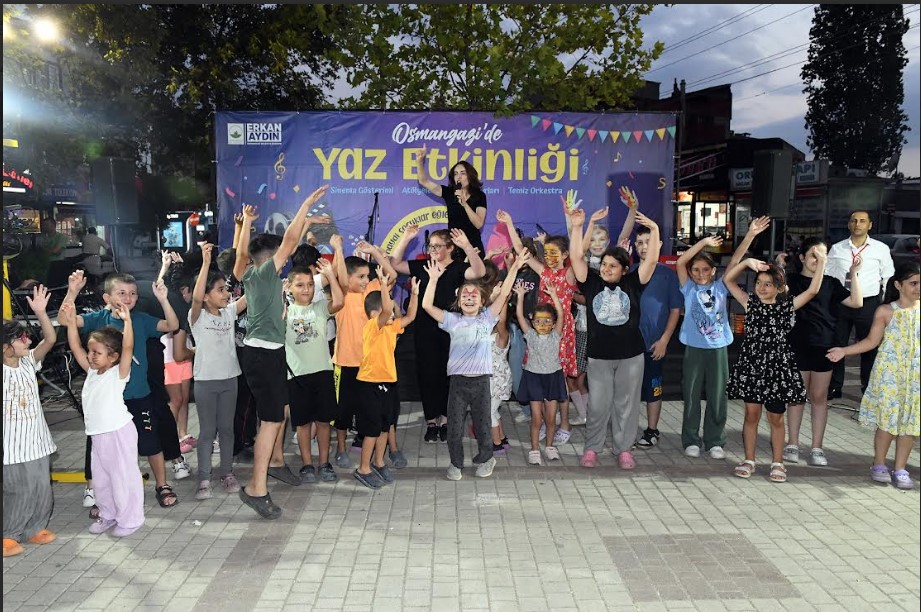 Osmangazi Belediyesi’nin yaz aylarına özel olarak başlattığı “Osmangazi’de Yaz Etkinliği”