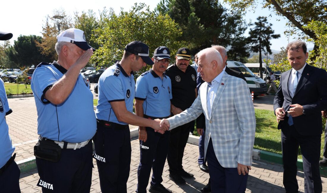 Bursa Büyükşehir Belediye Başkanı Mustafa Bozbey, Zabıta Teşkilatı’nın 199. kuruluş