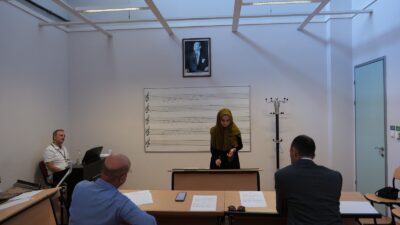 Bursa Büyükşehir Belediyesi Orkestra Şube Müdürlüğü’nde hafta sonu sınav heyecanı