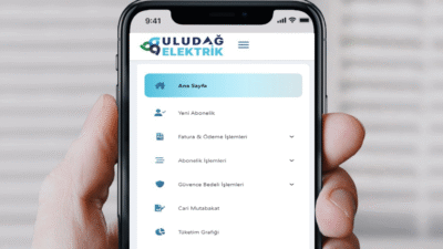Müşterilerine diledikleri yerden işlem yapma olanağı sunan Uludağ Elektrik, online