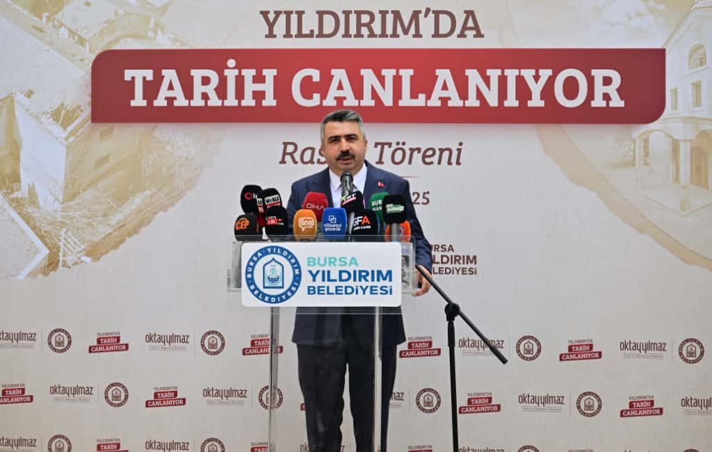 Yıldırım Belediyesi, Kurtoğlu Mahallesi’nde yer alan tescilli kilise yapısını restore