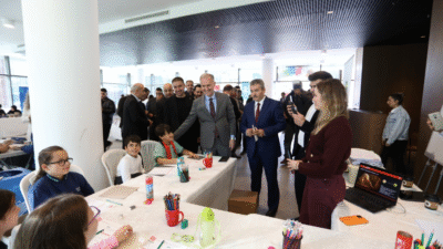 İnegöl Belediyesi ile İl Milli Eğitim Müdürlüğü ve TÜBİTAK iş