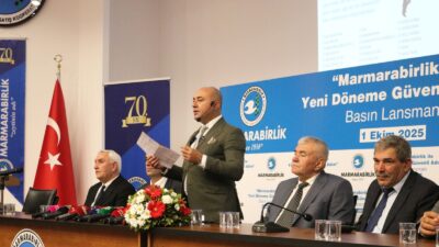 Marmarabirlik Yönetim Kurulu Başkanı Ali Yıldız ve Yönetim Kurulu Üyeleri