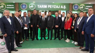  Bursa’da fide-fidan temininden ekipman desteğine, damla sulama borusu dağıtımından