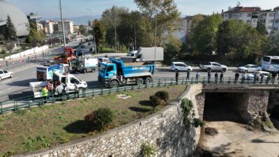 Bursa Büyükşehir Belediyesi, olası taşkın ve sel baskınlarının önüne geçmek