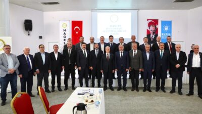  Bursa İli Hayvancılığı Geliştirme Birliği (HAGEL) Meclis toplantısında konuşan