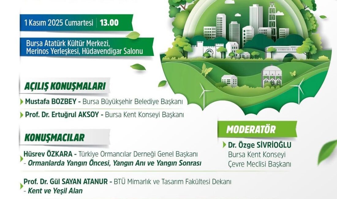  Büyükşehir Belediyesi ve Bursa Kent Konseyi iş birliğiyle düzenlenen