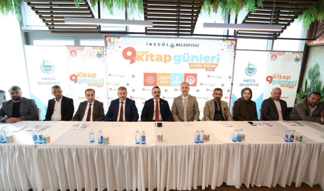 İnegöl Belediyesi’nin bu yıl 9’uncusunu düzenleyeceği Kitap Günleri Fuarı 31