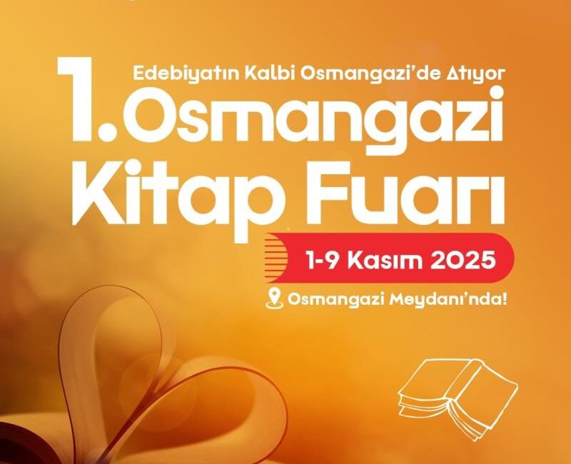 Edebiyatın kalbi Osmangazi’de atacak Osmangazi Belediyesi, bu yıl ilk kez düzenleyeceği Osmangazi Kitap Fuarı