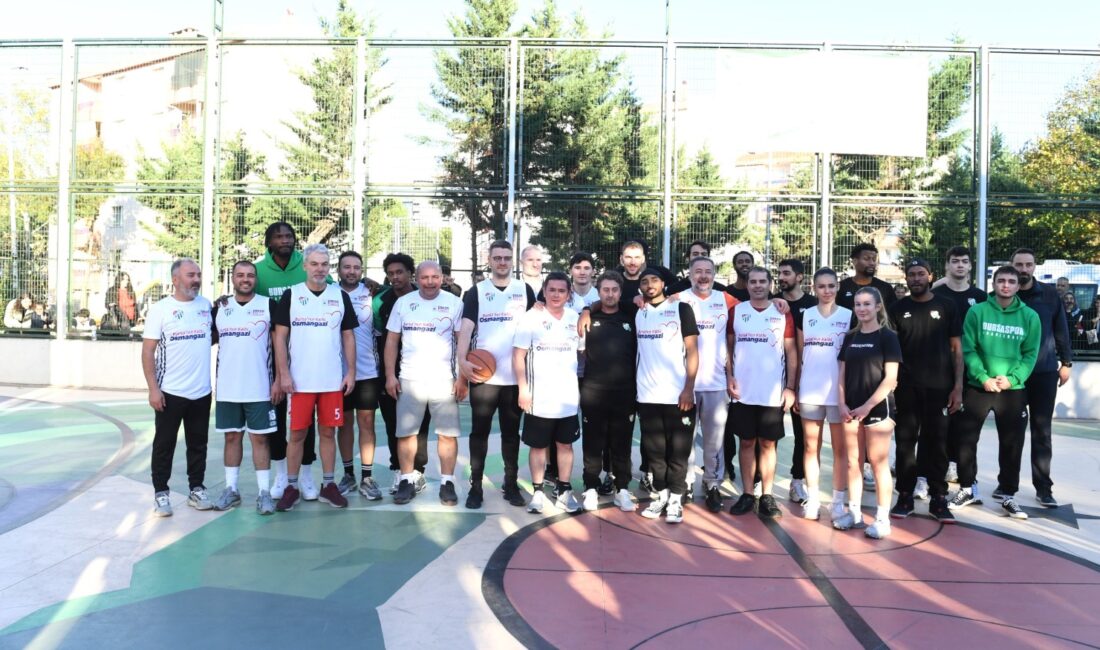 Osmangazi Belediyesi, 29 Ekim Cumhuriyet Bayramı etkinlikleri kapsamında 3x3 Basketbol