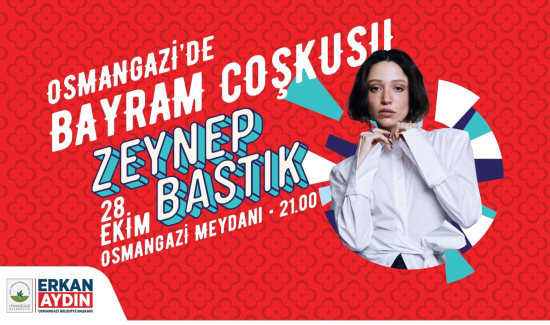 Osmangazi Belediyesi, Türkiye Cumhuriyeti’nin 102’nci kuruluş yıl dönümünü büyük bir