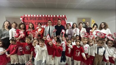 Nilüfer Belediyesi bünyesindeki Kreş ve Gündüz Bakımevleri’nde eğitim gören minikler,