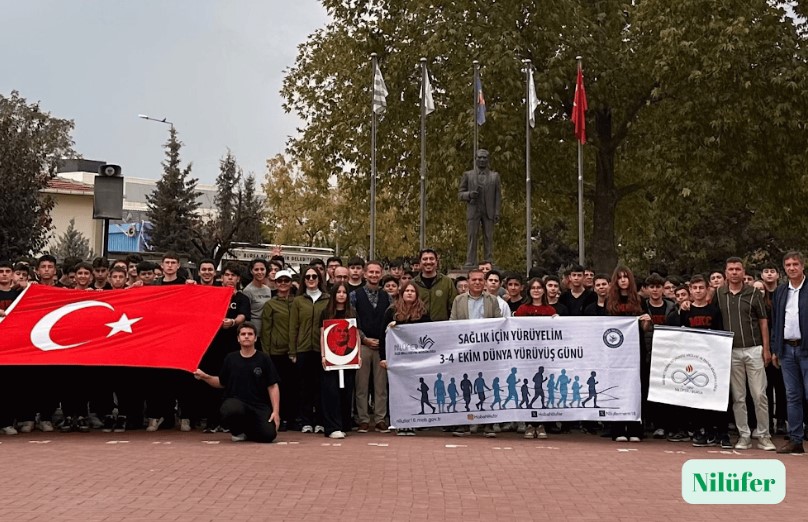 Bursa’da ‘Dünya Yürüyüş Günü’ coşkusu “Dünya Yürüyüş Günü” kapsamında Bursa İl Millî Eğitim Müdürlüğü İşyeri