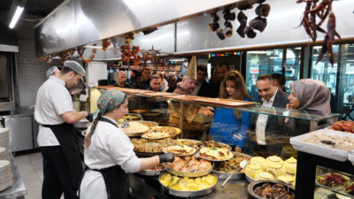 İnegöl Belediyesi’nin lezzet durağı Gastro İnegöl, Osmanlı Saray Mutfağı Menüsüyle