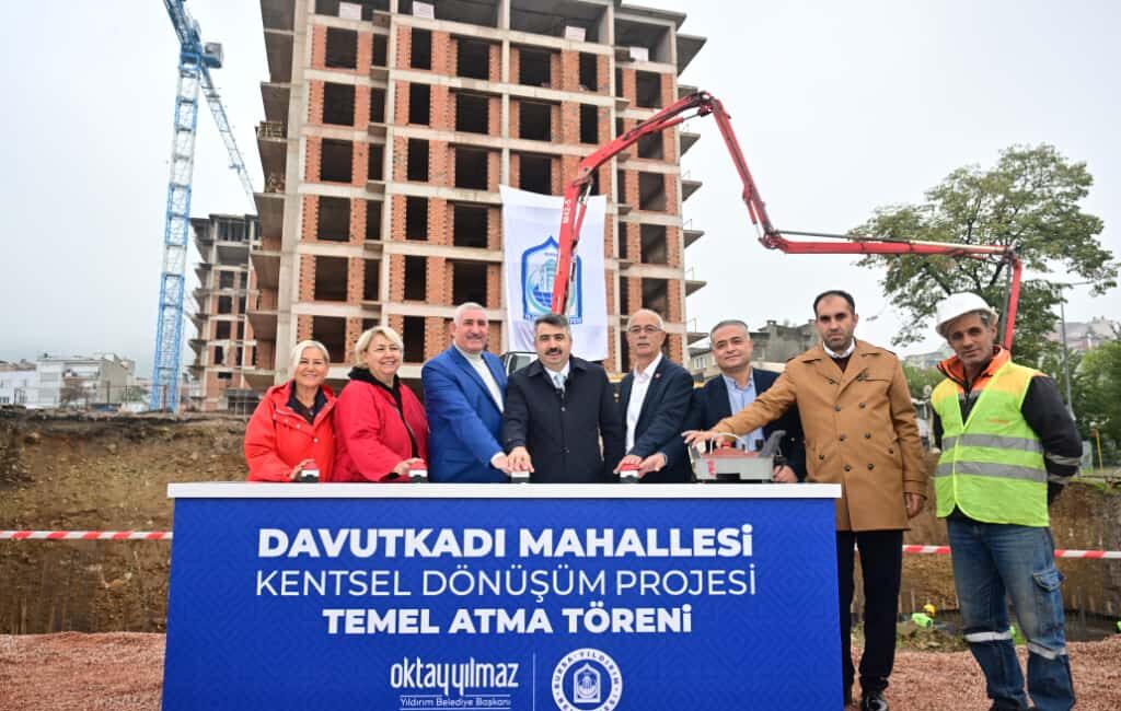 Yıldırım’da dönüşüm hız kesmiyor Yıldırım Belediyesi tarafından kamu destekli özel sektör yönetimiyle Davutkadı mahallesinde