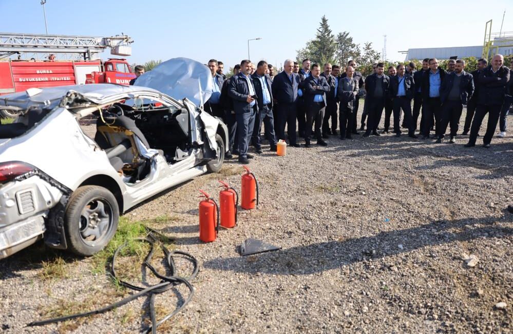 Bursa Büyükşehir Belediyesi iştiraki BURULAŞ ve İtfaiye Daire Başkanlığı iş