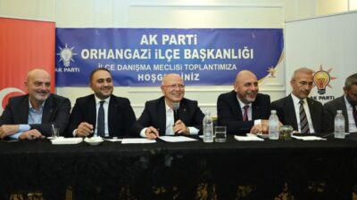 AK Parti Bursa İl Başkanı Davut Gürkan’ın katılımıyla Gemlik ve
