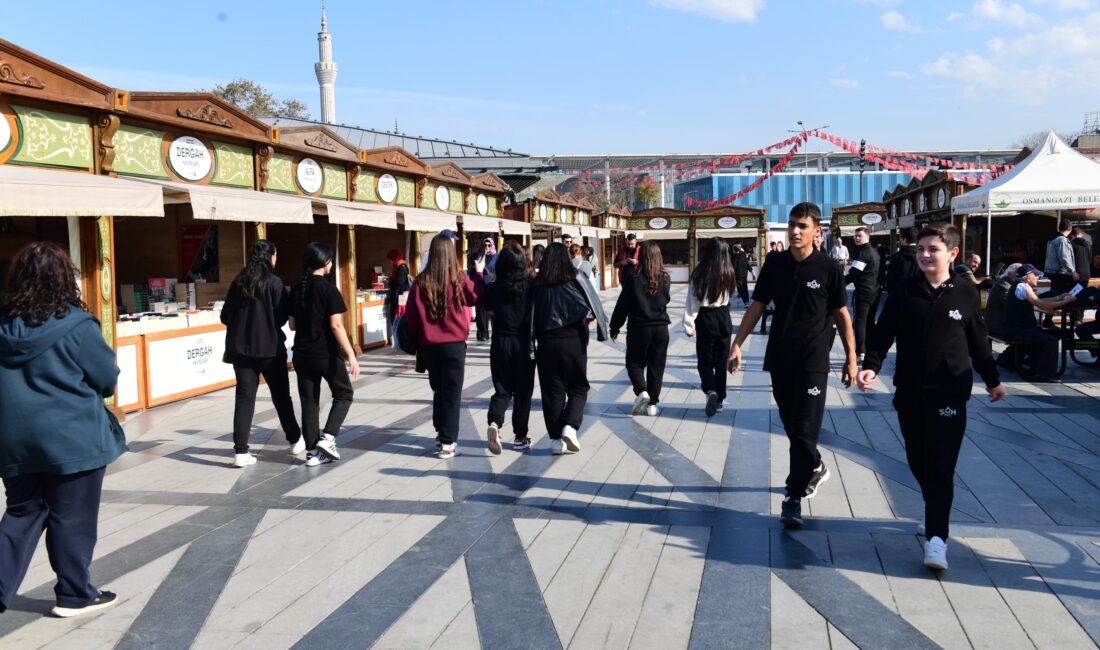 Osmangazi Belediyesi tarafından bu yıl 1’incisi düzenlenen Osmangazi Kitap Fuarı,
