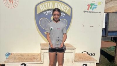 Osmangazi Belediyespor Tenis Takımı sporcusu Irmak Özdemir, Ulusal 12 Yaş