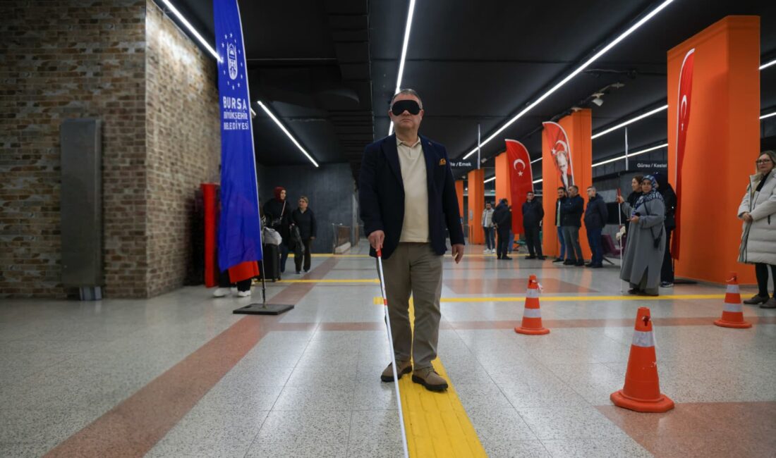 Bursa Büyükşehir Belediyesi, 3 Aralık Dünya Engelliler Günü’nde kurduğu empati