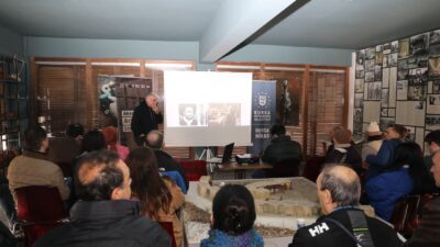 Bursa Büyükşehir Belediyesi tarafından düzenlenen Aktopraklık Arkeoloji Söyleşileri’ne konuk olan