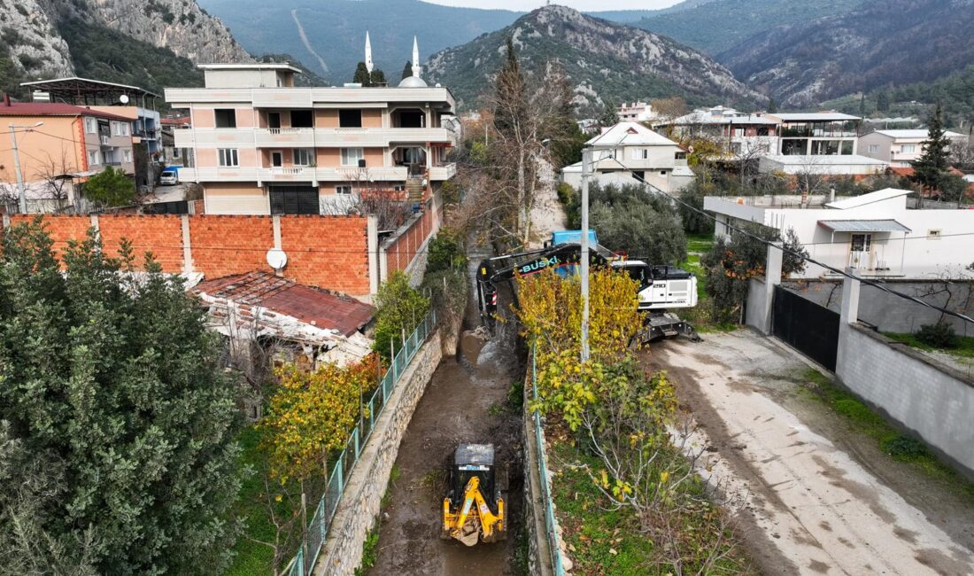 Bursa Büyükşehir Belediyesi, yoğun yağışlar öncesinde doğabilecek taşkın ve sel