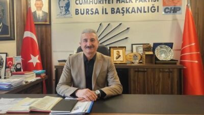 Cumhuriyet Halk Partisi (CHP) Bursa İl Başkanı Nihat Yeşiltaş &nbsp;hızlı