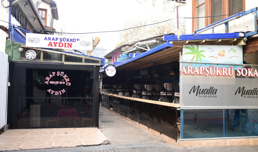 Arap Şükrü Sokağı rahat nefes alacak Kaçak yapılaşma ile mücadelesini kararlılıkla sürdüren Osmangazi Belediyesi, tarihi Arap