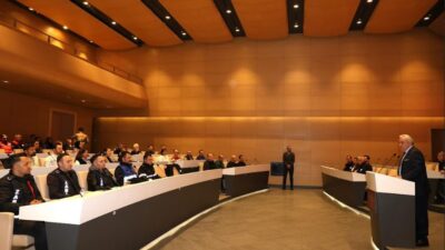 Nilüfer’de yaşanabilecek afetlere müdahale amacıyla kurulan, Nilüfer Belediyesi çalışanlarından oluşan