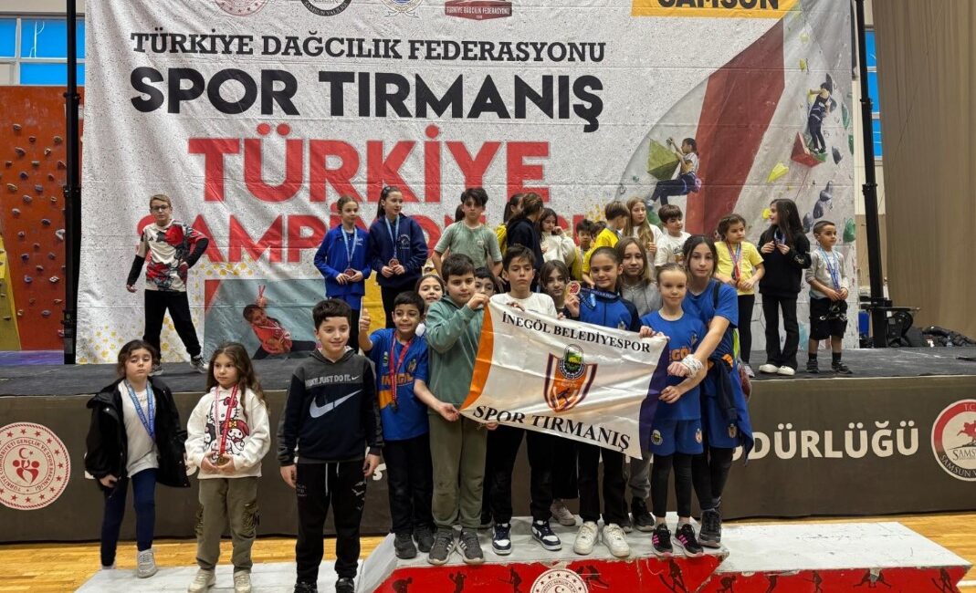 İnegöl Belediye Spor Kulübü spor tırmanışta büyük erkekler kategorisinde Emre
