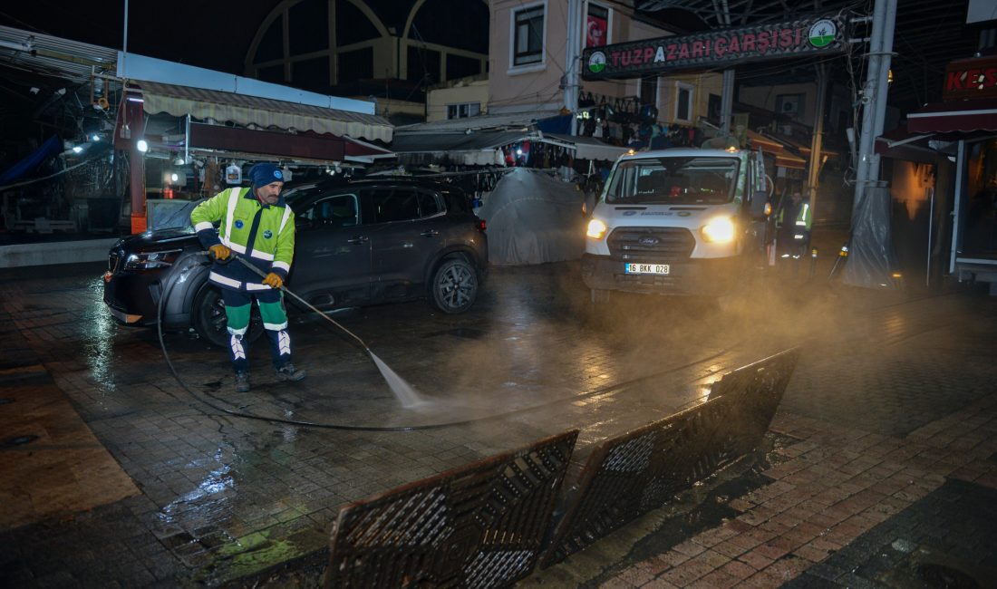 Bursa Büyükşehir Belediyesi, kentin göz bebeği konumundaki Tarihi Çarşı ve